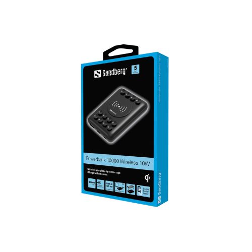 Безжична Powerbank USB-C и QC 3.0 USB портове