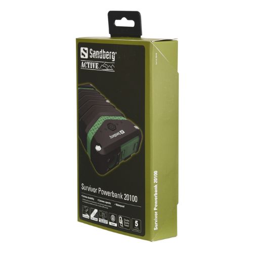 Survivor Powerbank 20100 с фенерче