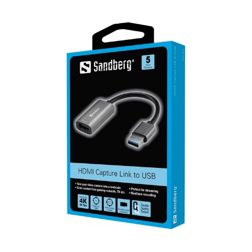Адаптер HDMI Capture за връзка към USB