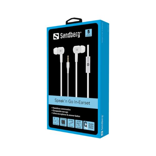 Слушалки Speak'n Go | Бяло