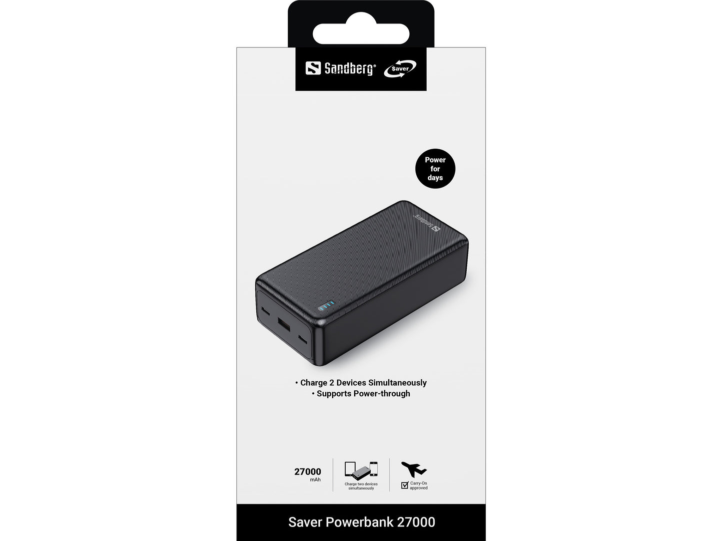 Saver Powerbank 27000
