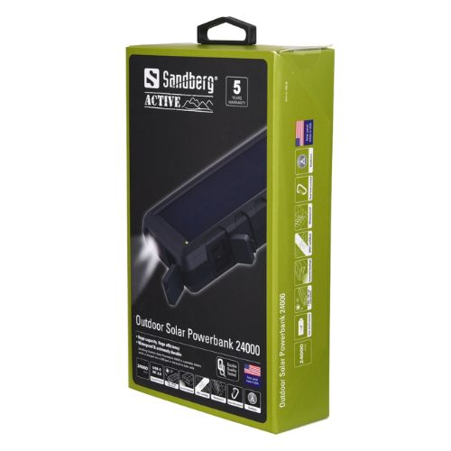 Външна слънчева захранваща батерия 24000