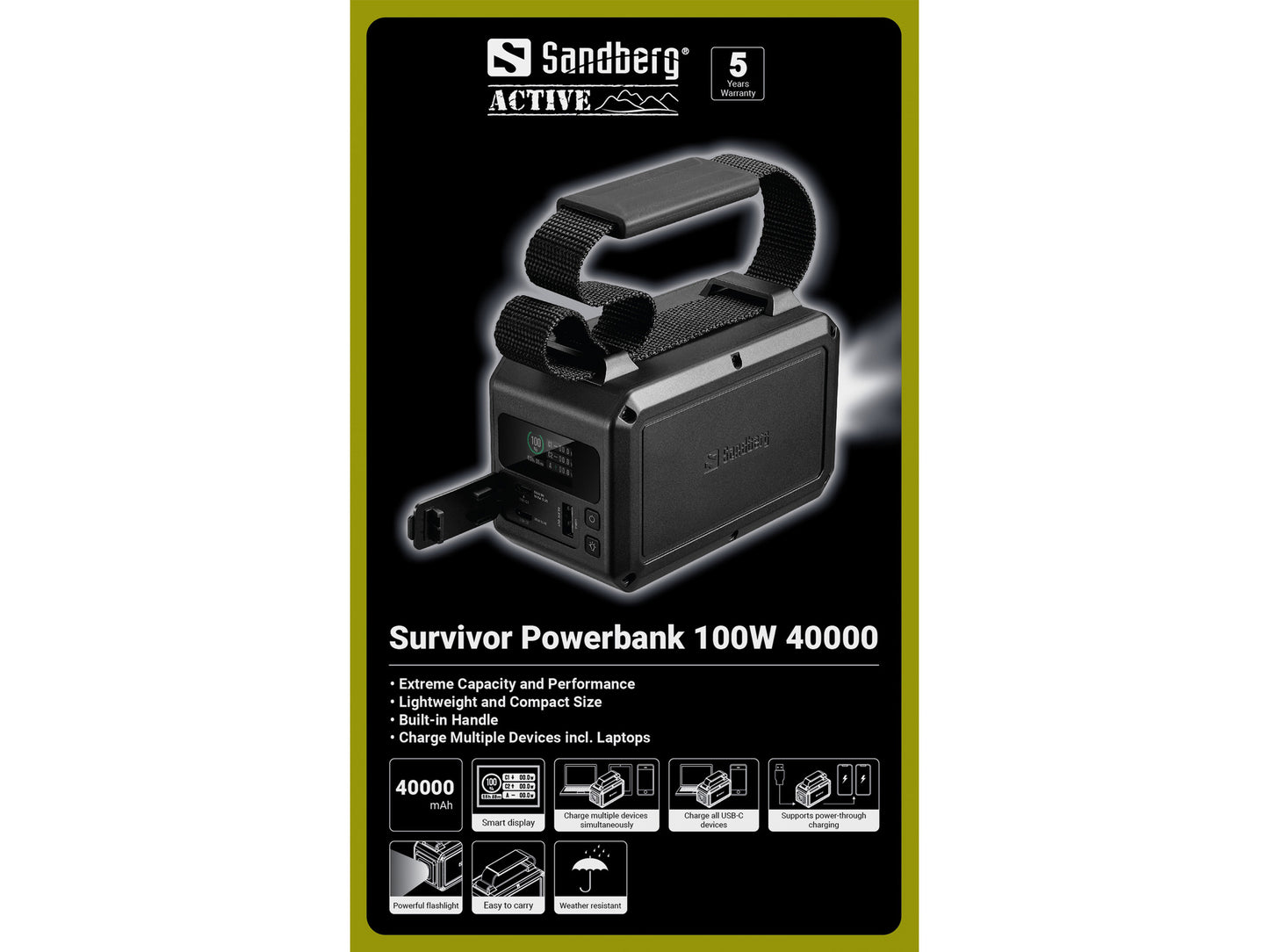 Survivor Power bank 100W 40000
