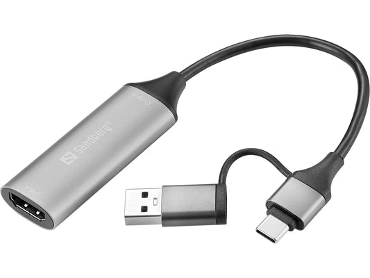HDMI устройство за заснемане към USB-C/A