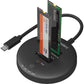 USB3.2 Cloner Dock for NVMe M.2 SSD