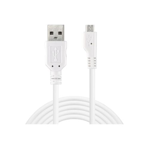 MicroUSB Sync and Charge Cable | White