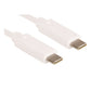 USB-C кабел за зареждане 100 W | Бял | 1м