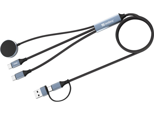 3in1 Travel Charge Cable 100W