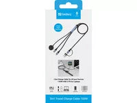 3в1 кабел за зареждане за пътуване 100W