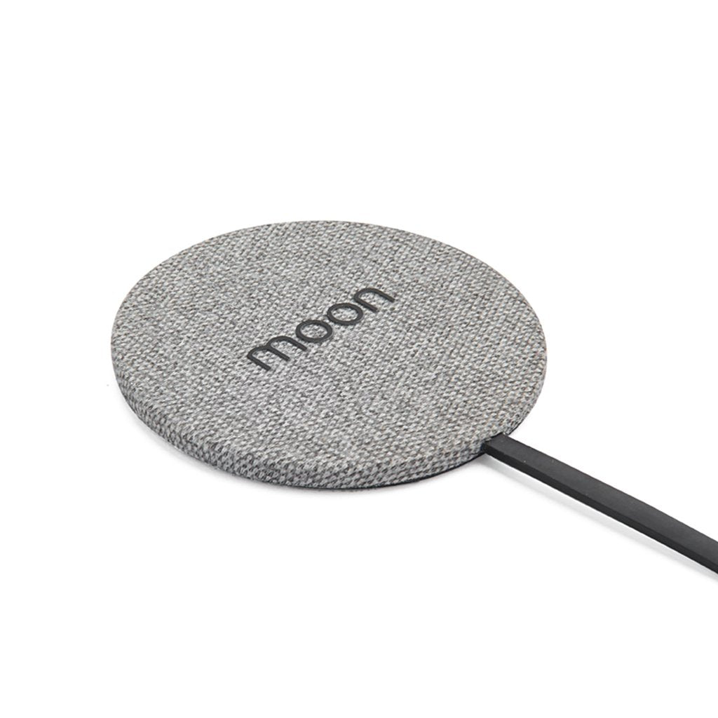 Wireless Charger Pad Gray Fabric